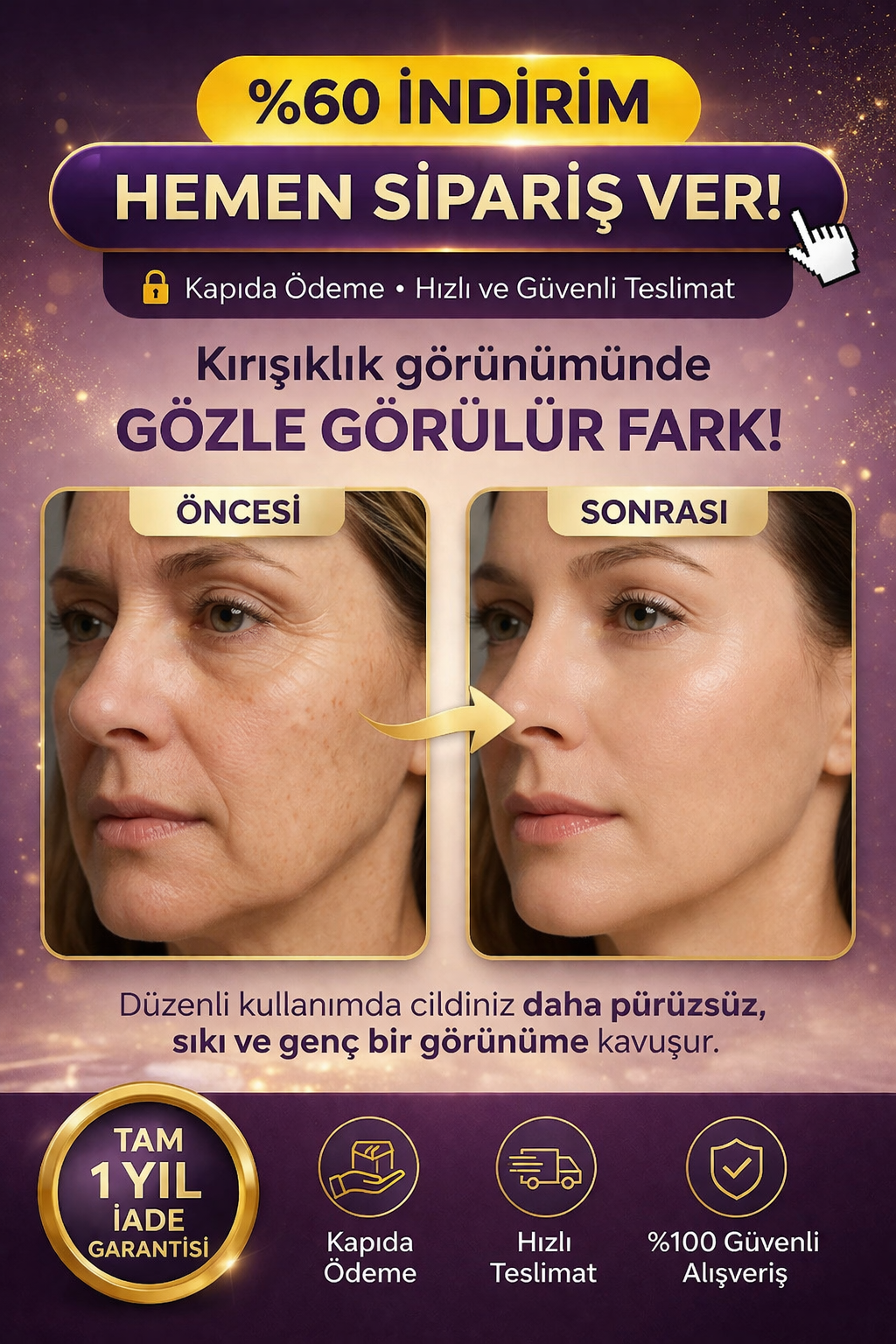Kırışıklık Karşıtı Krem - Görsel 3